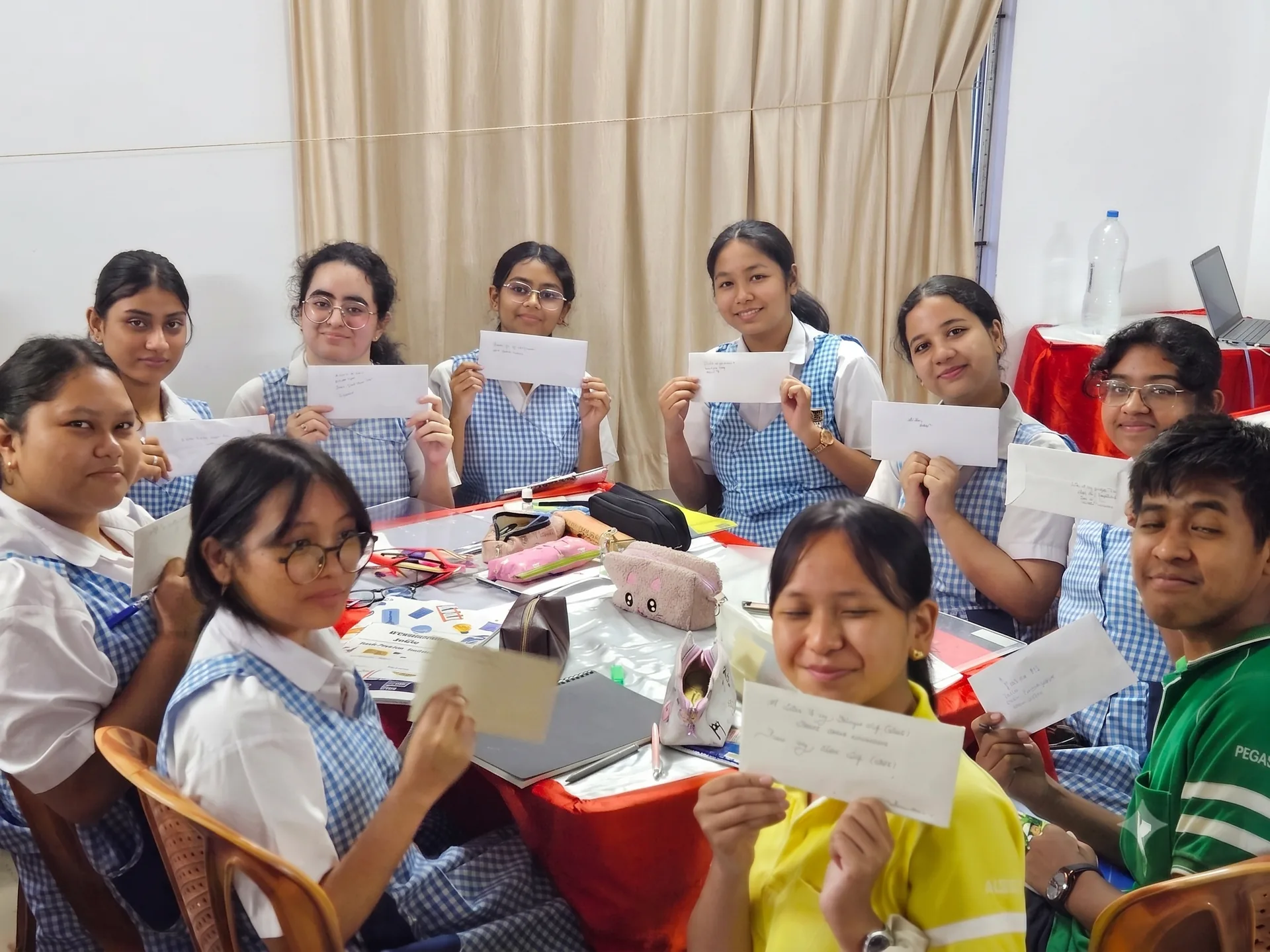 Senior school classroom at Axel Public School