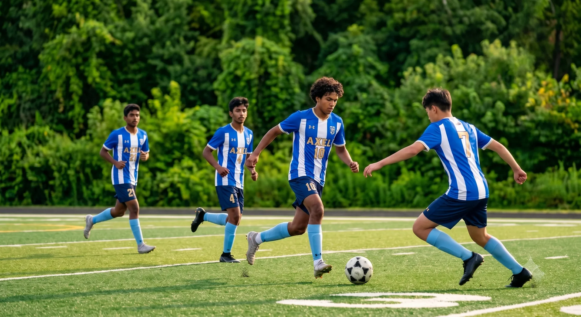 Holistic student development through sports at Axel Public School