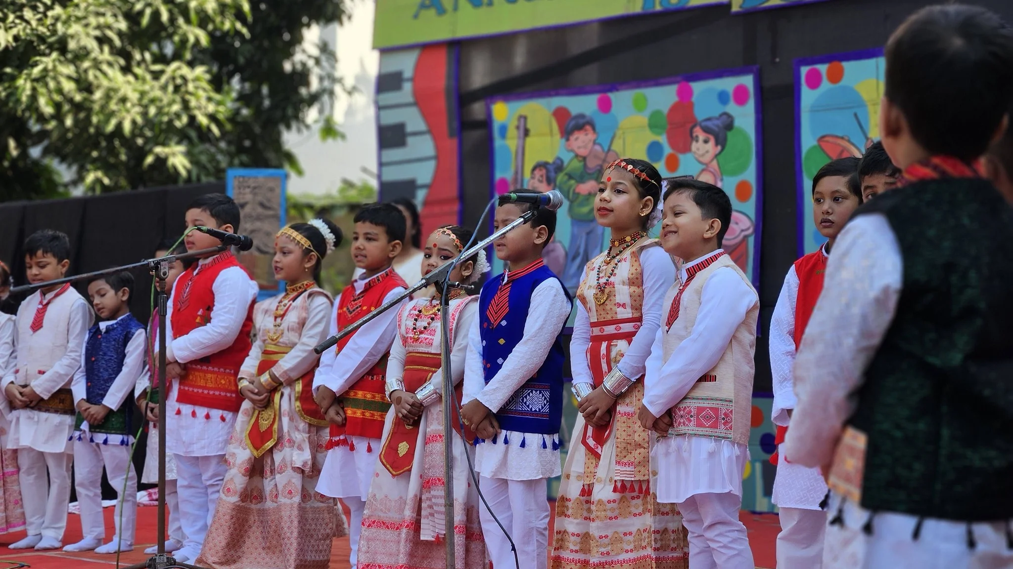 Music Circle performing at Annual Cultural Night