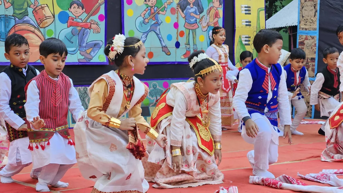 Axel Dance Troupe performing Sattriya classical dance